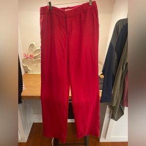 Coldwater Creek Natural Fit L6 Red Trousers